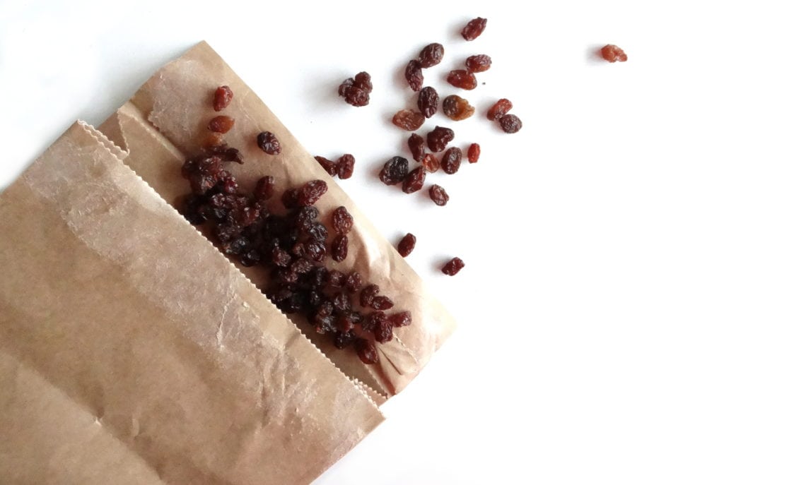 Raisins bag