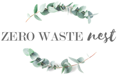 Zero waste nest logo.
